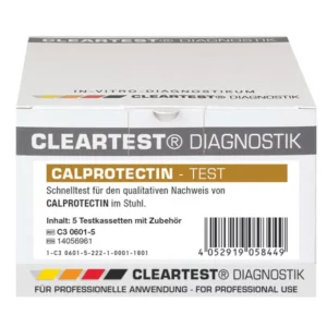 CLEARTEST  Calprotectin, Stuhlproben-Schnelltest