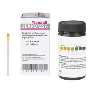 Servotest Vaginal-pH-Indikatorstreifen