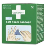 Cederroth Soft Foam Bandage Blue 6 cm x 2 m